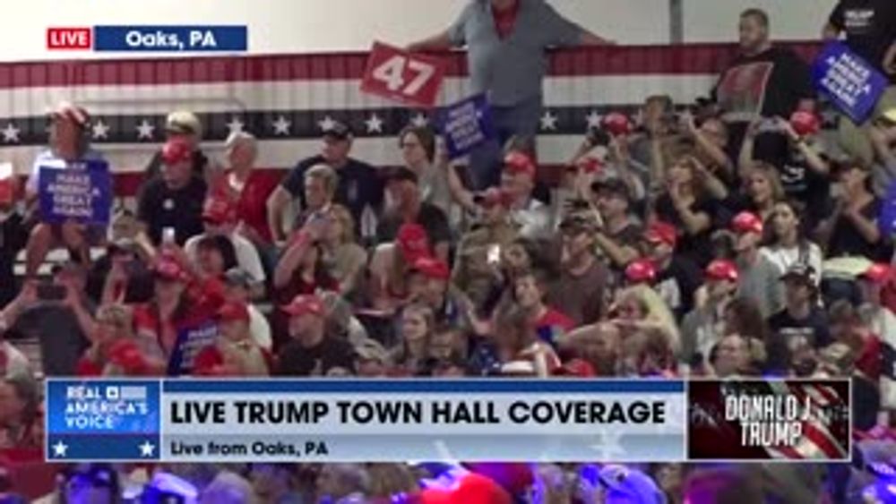 TRUMP REQUESTS AVE MARIA BE PLAYED DURING THE TOWN HALL