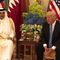 President Trump Participates in a Bilateral Meeting with the Emir of Qatar