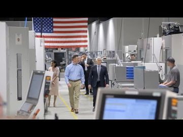 President Trump Tours Ford’s Ventilator Factory