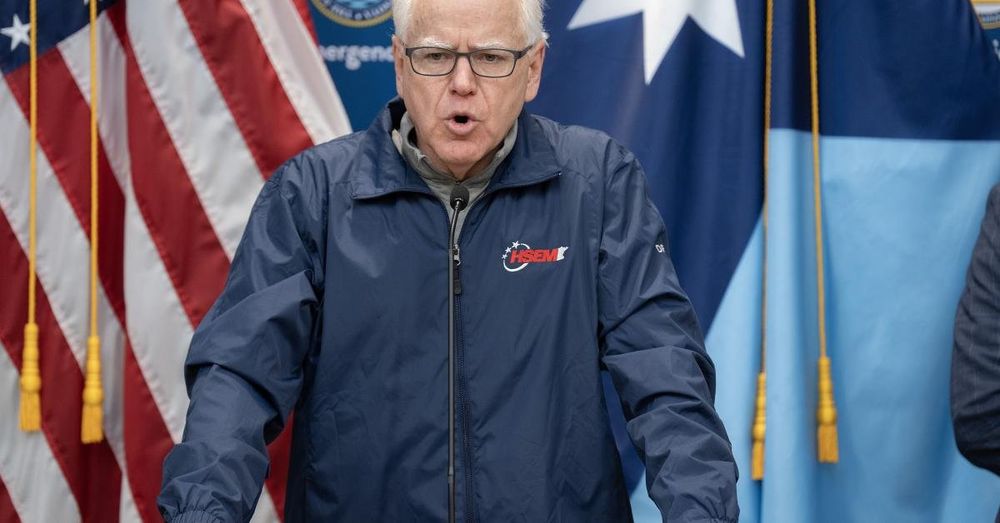 Walz invites Trump to visit Minnesota to 'help restore calm and order'