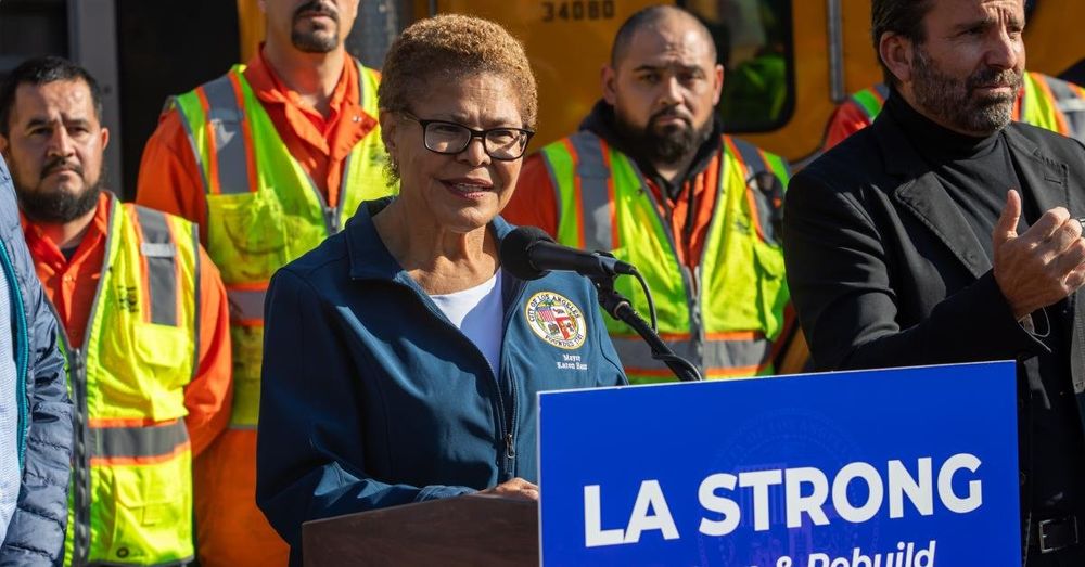 As LA Mayor Bass seeks reelection, brother sues over Palisades fires hurting her reelection bid