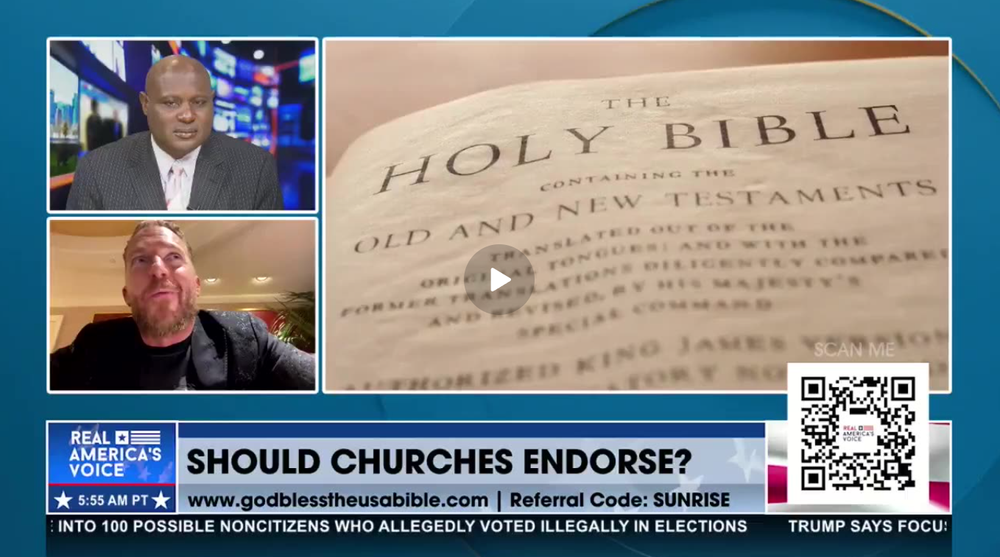 SHOULD CHURCHES ENDORSE?