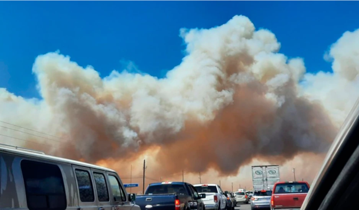 Thousands Flee as Arizona Wildfire Almost Triples in Size