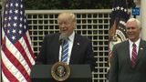 President Trump Drops by the Independent Community Bankers Association