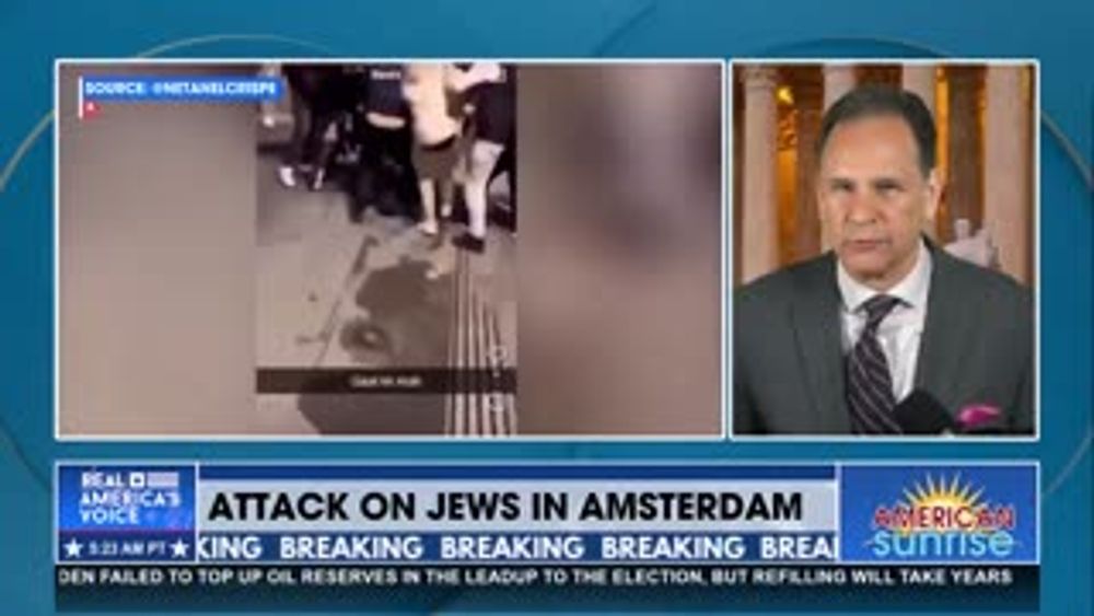 BREAKING: ATTACK ON JEWS IN AMSTERDAM