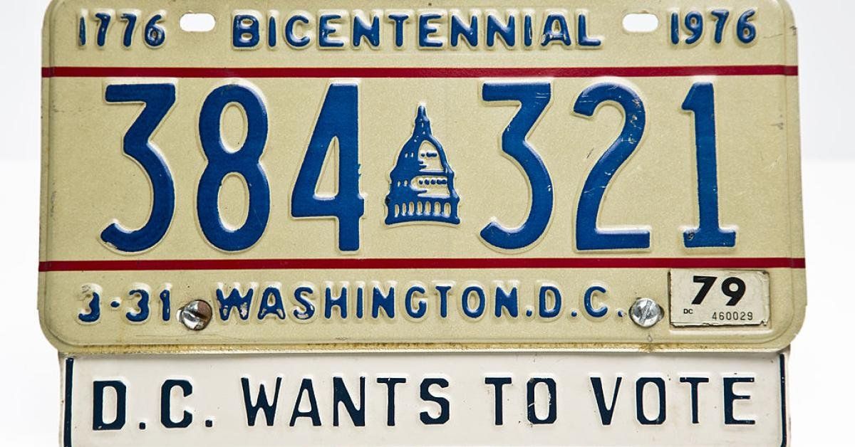 D.C. goes next level in quest to become state with new 'We Demand Statehood' license plate - Real America's Voice News