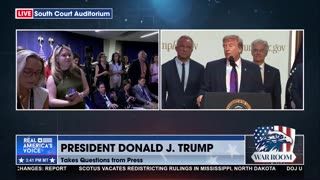 TRUMP RIBS MARK CUBAN OVER KAMALA ENDORSEMENT