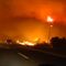 Dramatic Video Shows Wildfires Next to Road in Croatia