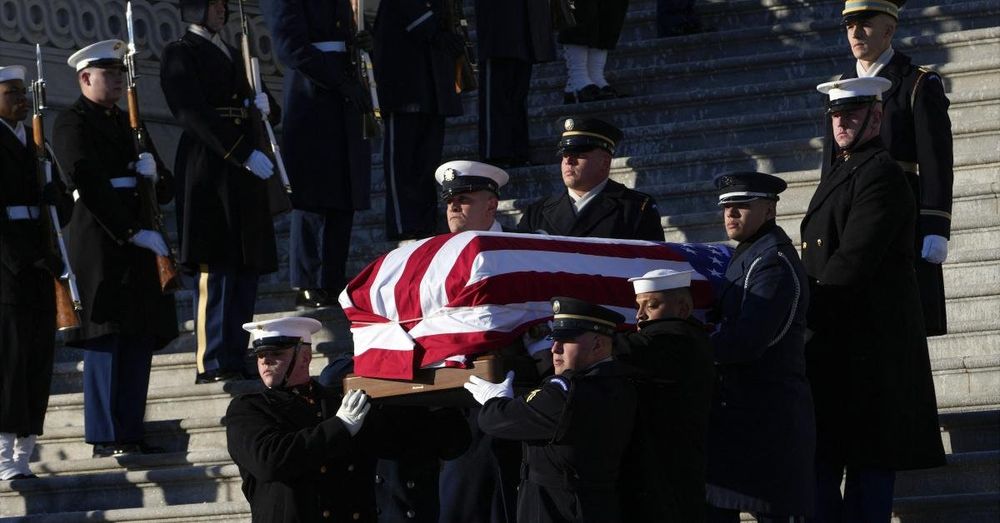 Casket for late-President Carter leaves Capitol for state funeral at Washington National Cathedral