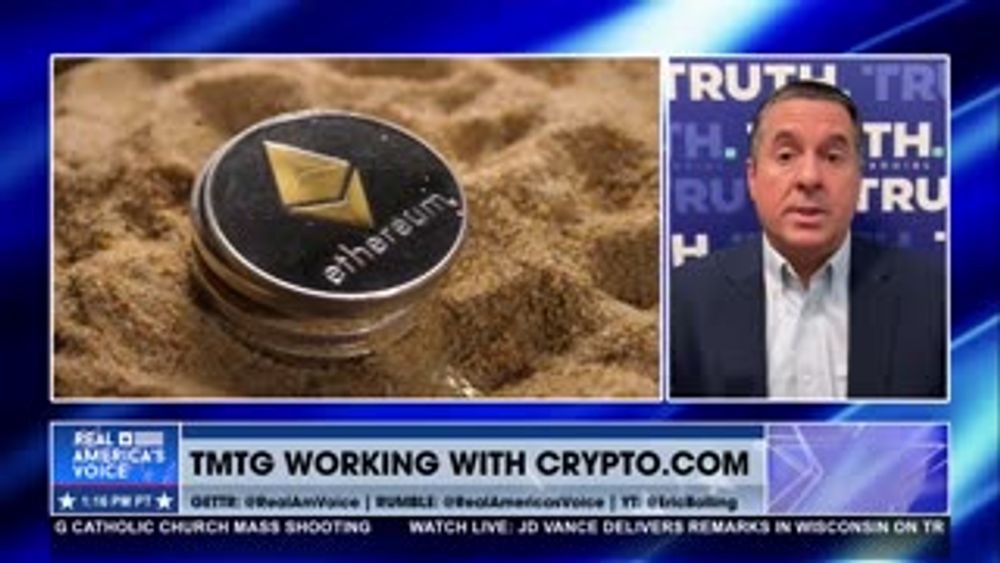 TRUMP MEDIA GROUP IS WORKING WITH CRYPTO.COM