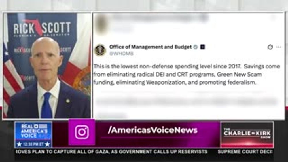 PRESIDENT TRUMP RELEASES "PART OF THE BUDGET" TO RID OF WASTEFUL SPENDING
