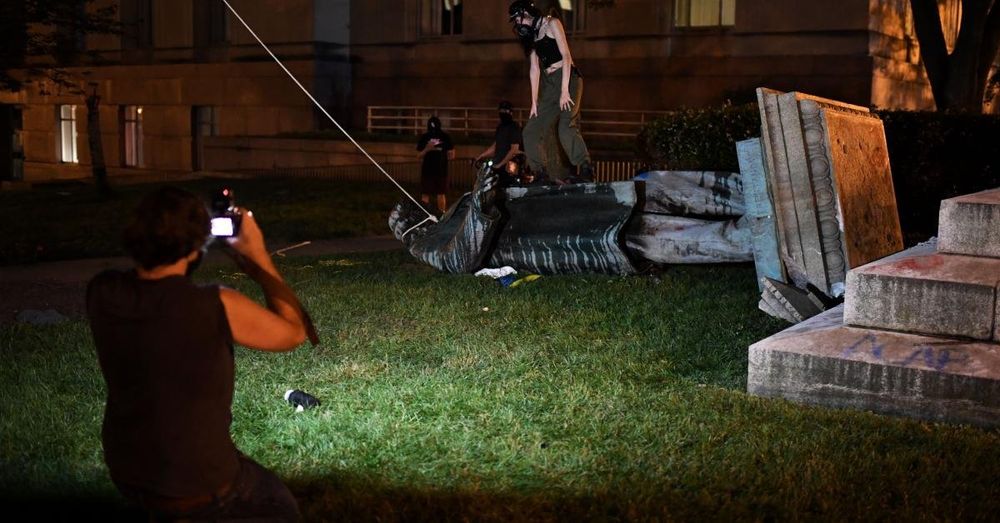 Trump administration returns Confederate general statue in DC vandalized, toppled during BLM riots