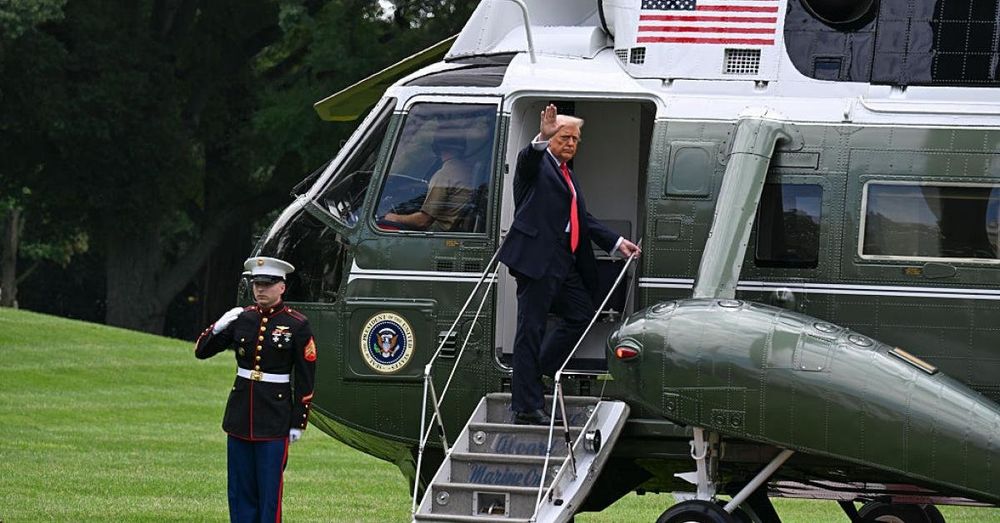 Trump appearing at US Open men's final in New York