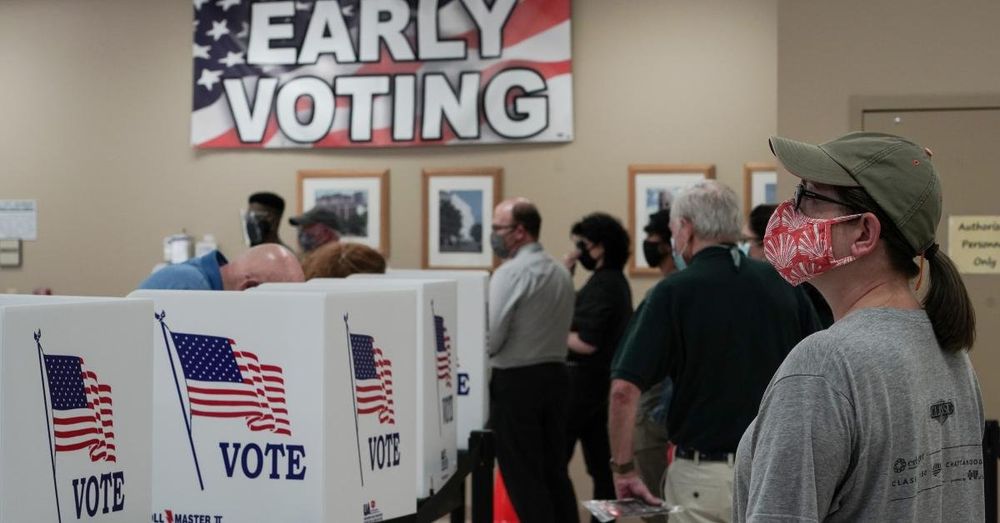 Nearly 86 million people voted before Election Day