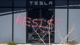 Justice Department charges three people over alleged Tesla vandalism, arson