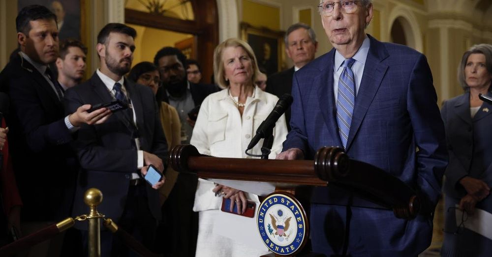 Capitol physician says McConnell is 'medically clear' to go back to work one day after freezing up