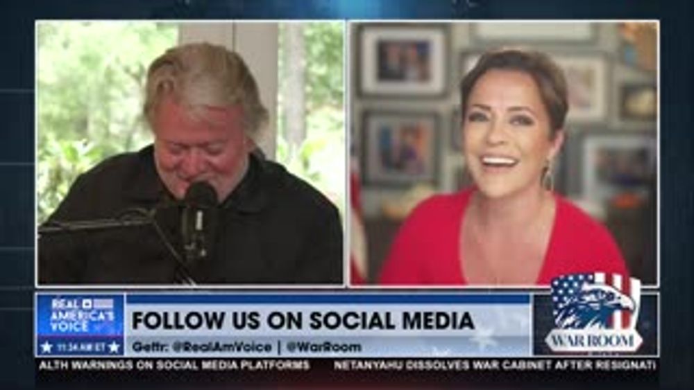 'Hey Mr. President, I’m live on TV': Steve Bannon Gets a Surprise Call While Live with Kari Lake