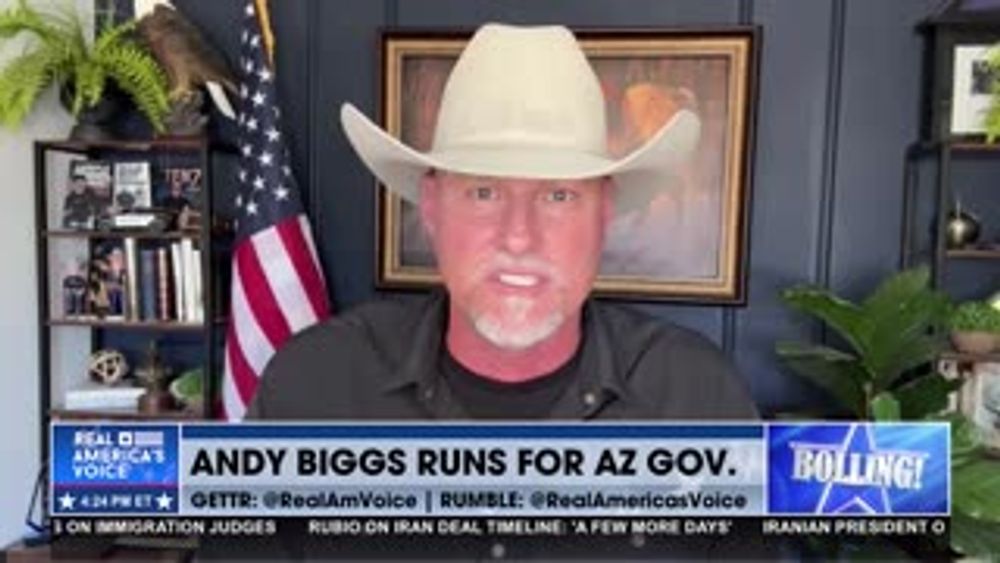 ANDY BIGGS RUNS FOR AZ GOV.