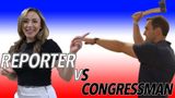 Reporter VS Congressman Mike Gallagher – Axe Throwing Competition