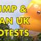 Londoners React To Trump & Khan “Balloon Protests”