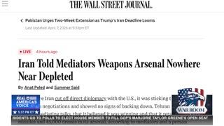 IRAN TOLD MEDIATORS WEAPONS ARSENAL NOWHERE NEAR DEPLETED
