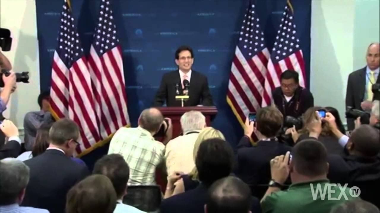 Rep. Eric Cantor’s last day in Congress