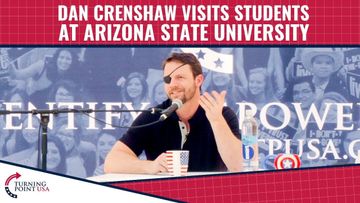 MINI DOC: Rep. Dan Crenshaw Visits Students At ASU To Discuss Socialism Vs. Capitalism!