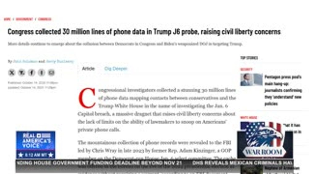 SOLOMON “30 MILLION PHONE RECORDS FOR WHAT”