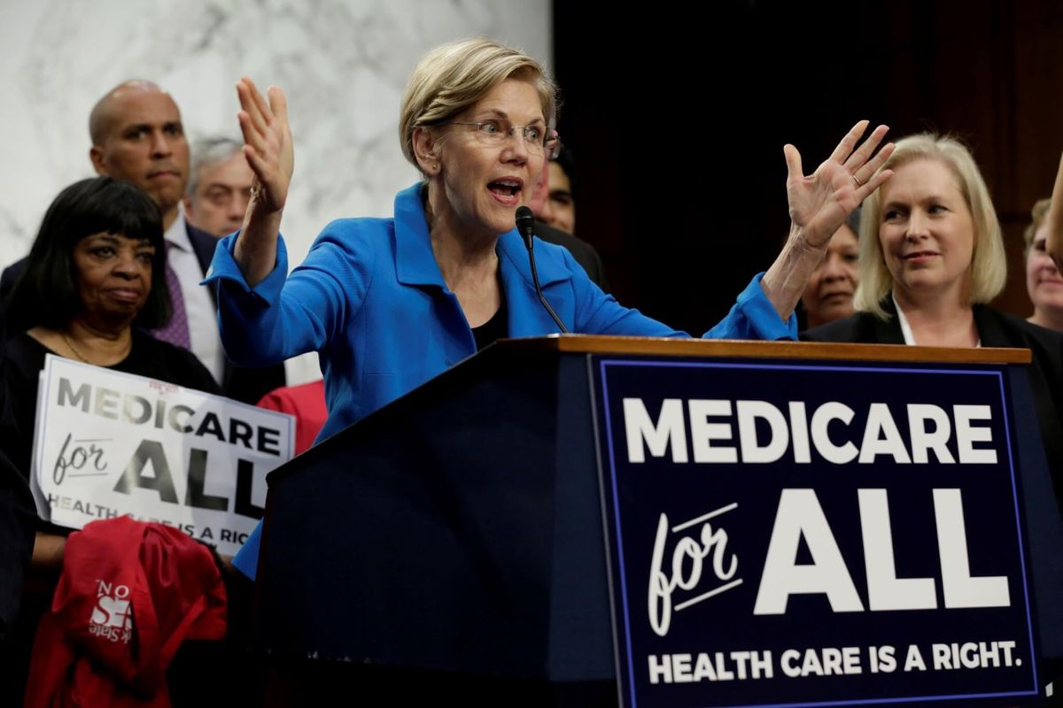 Democrat Warren Outlines Three-Year Path to Medicare for All