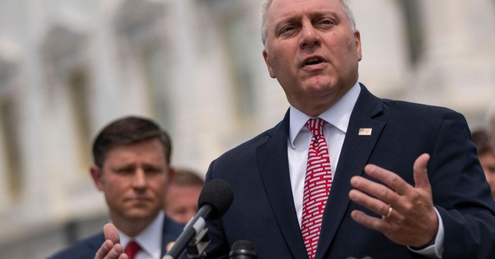 House Majority Leader Scalise says diagnosed with blood cancer, 'very treatable'