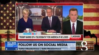 Steve Gruber calls out Morning Joe, Mainstream Media's Lies on Trump's 'Bloodbath' remark