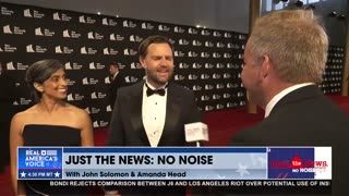 BRIAN GLENN AT KENNEDY CENTER WITH VP J.D. VANCE