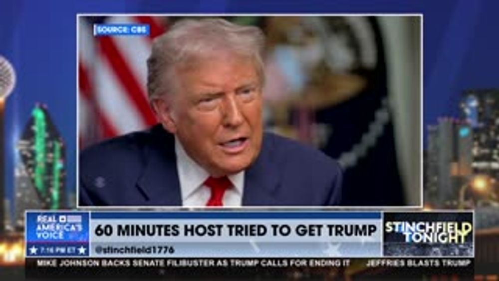 CBS 60 MINUTES HOST TRIED TO GET TRUMP