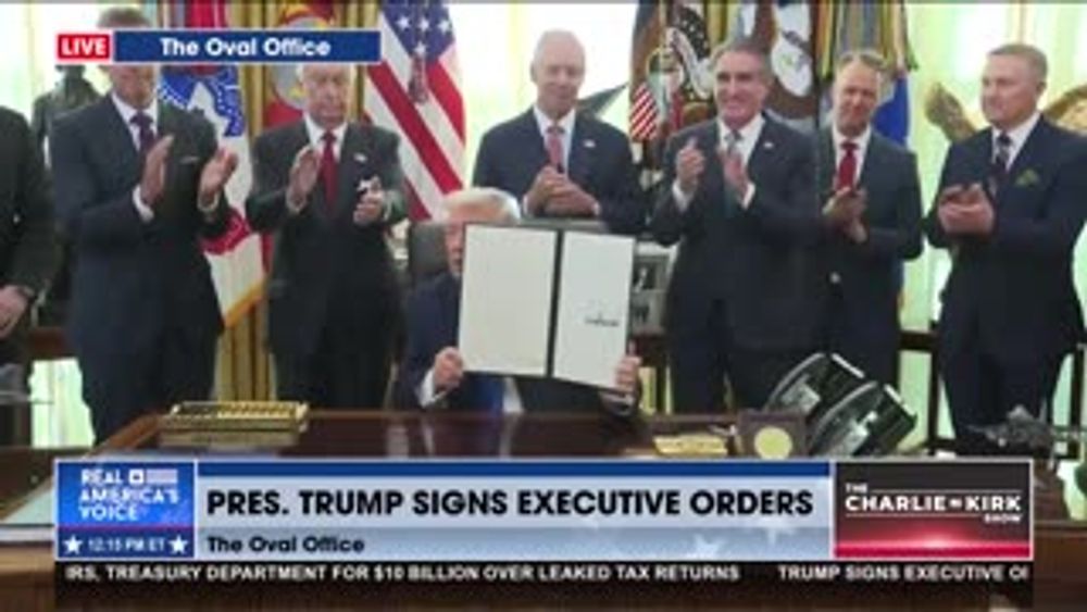 POTUS SIGNS EO LAUNCHING FREEDOM250 GRAND PRIX