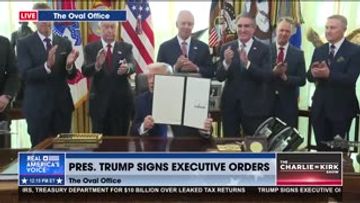 POTUS SIGNS EO LAUNCHING FREEDOM250 GRAND PRIX
