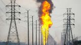 Flaming column erupts from Houston-area pipeline, officials waiting for burnout