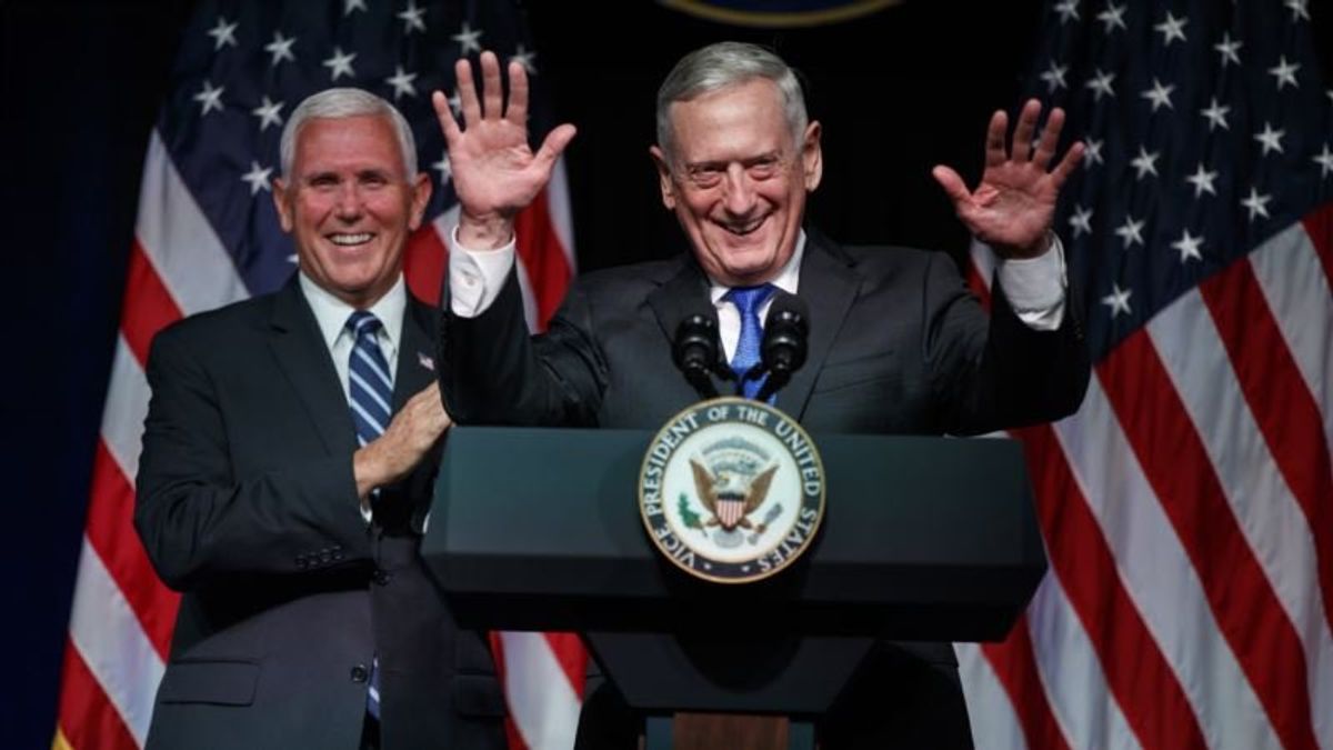 Mattis: ‘I Was Not Against Setting Up a Space Force’