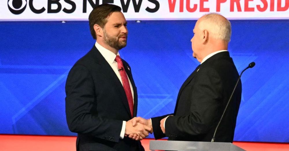 No breakouts in polite VP debate as Walz calls himself a ‘knucklehead,’ Vance spars with moderators