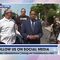 Larry Elder ATTACKED by Woman in Gorilla Mask