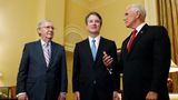 Trump’s Supreme Court Pick Woos Senators Amid Partisan Storm