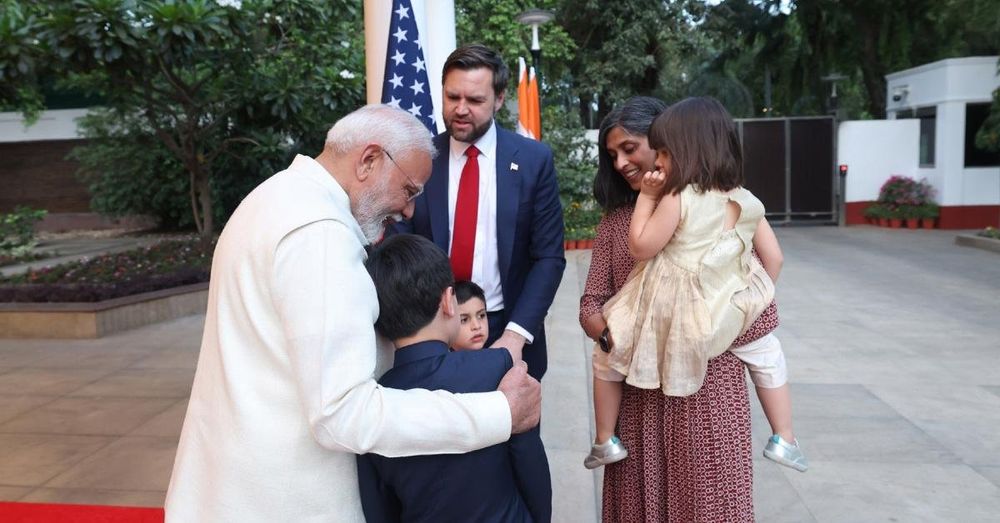 Vice President Vance meets with India's Prime Minister Modi on bilateral trade agreement