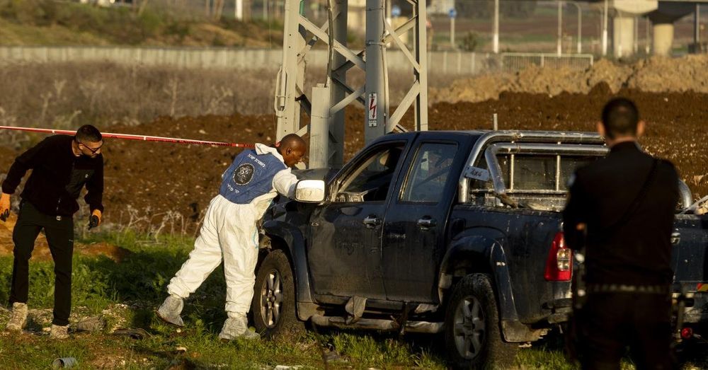 Palestinian kills two people in car-ramming, then stabbing attack in Israel: police