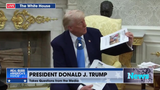 THE GENOCIDE IN SOUTH AFRICA CONTINUES, POTUS SHOWS PHOTOS