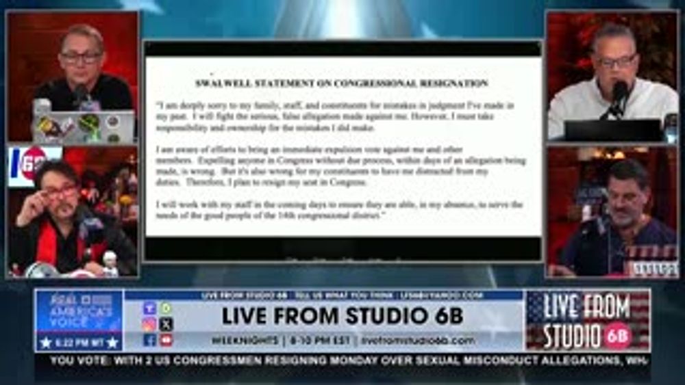 SWALWELL’S STATEMENT ON CONGRESSIONAL RESIGNATION