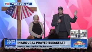 BEN BERGQUAM OPENS THE INAUGURAL PRAYER BREAKFAST