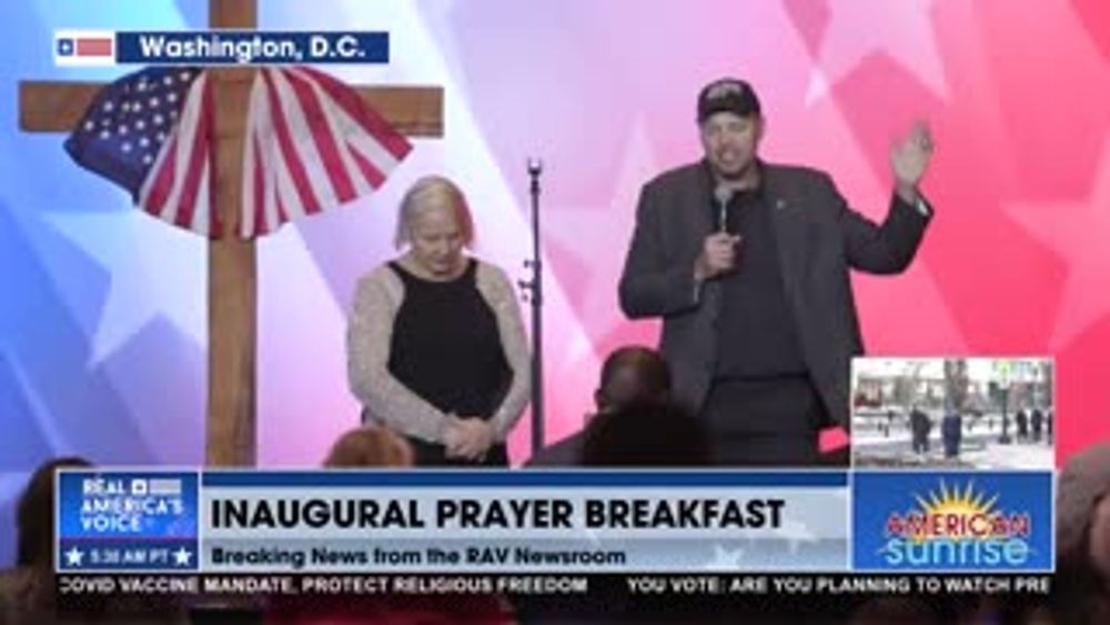 BEN BERGQUAM OPENS THE INAUGURAL PRAYER BREAKFAST