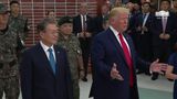 President Trump Participates in a Meet and Greet with US and Republic of Korea Service Members