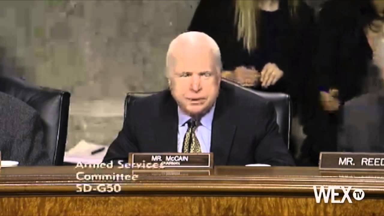 John McCain blasts ‘low-life scum’ protesters
