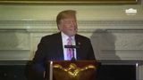 President Trump and The First Lady Participate in a Dinner for the National Day of Prayer