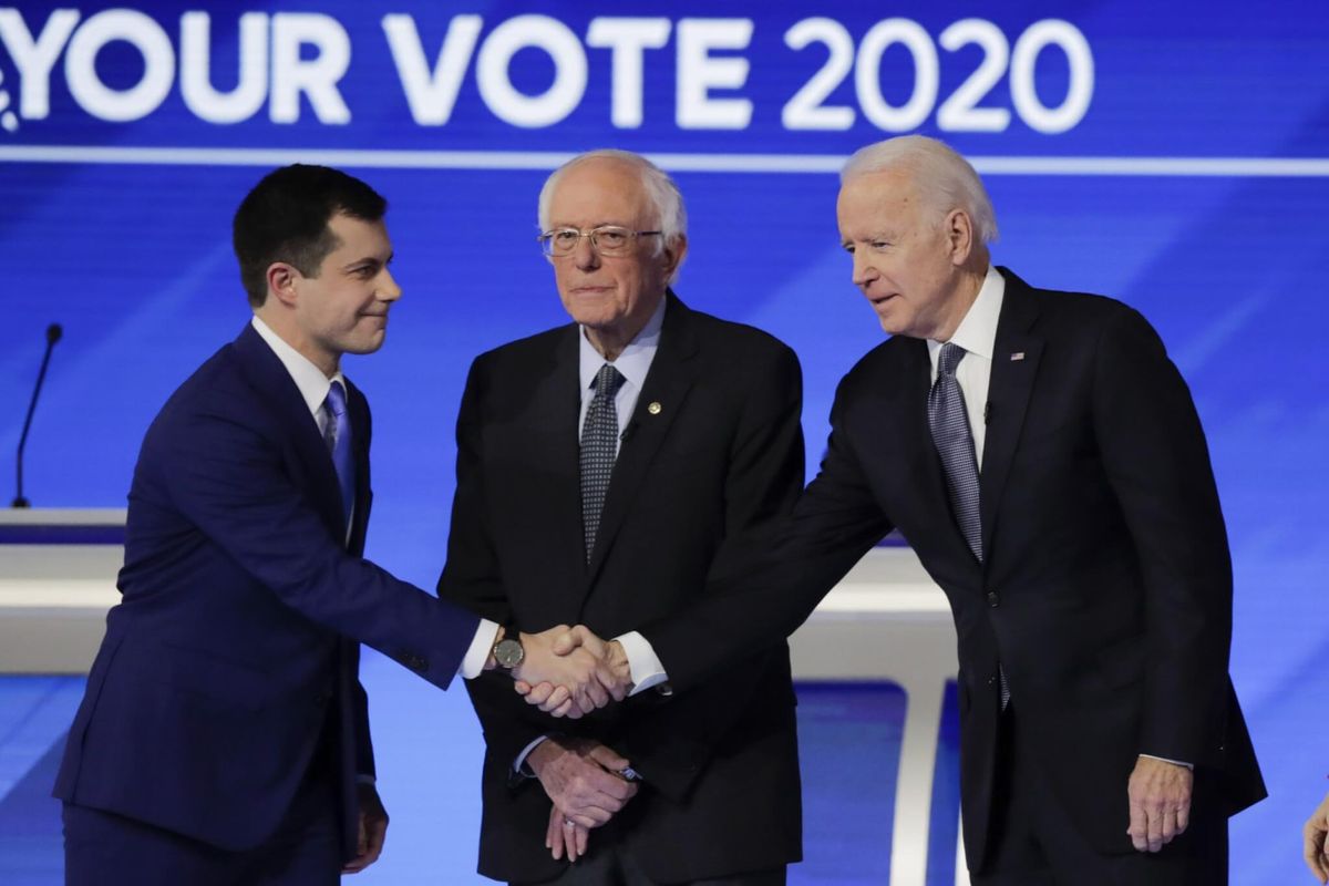 Buttigieg, Sanders Battle in Generational Clash at Democratic Debate